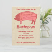 Invitation Porkaholic Custom Barbecue (Debout devant)