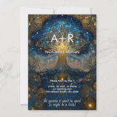 Invitation Portail Céleste | Arbre de Vie (Dos)