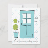 Invitation Porte Bleue Oeuf de Robin (Devant)