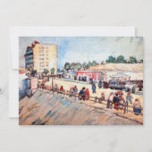 Invitation Porte dans les remparts de Paris par Vincent van G (Devant)