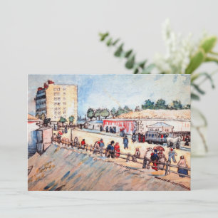 Invitation Porte dans les remparts de Paris par Vincent van G