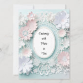 Invitation Porteur d'image personnalisé (Devant)