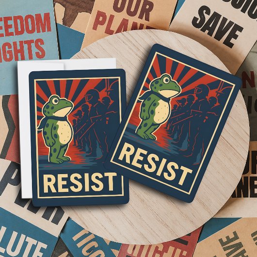 Invitation Portland Frog Protest