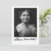 Invitation Portrait de Clara Barton (Debout devant)