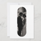 Invitation Portrait de mariage capsule éditorial (Dos)