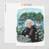 Invitation Portrait de Tove Jansson (Devant / Derrière)