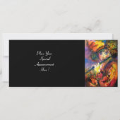 Invitation PORTRAIT FLUTISTE / Mascarade vénitienne (Dos)