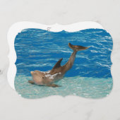 Invitation Pose de dauphin (Devant / Derrière)