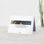 Invitation Poseidon and His Mare Greeting Card (Dos)