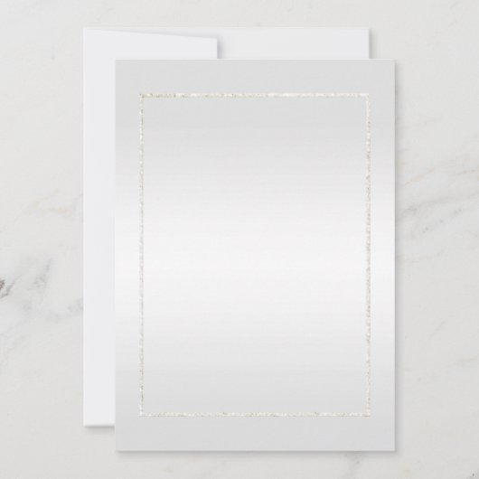 Invitation Posh 70e anniversaire Platinum (Dos)