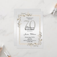 Posh 70e anniversaire Platinum