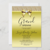 Invitation Posh Jewel Bow Grand Ouverture (Devant)