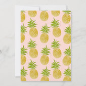 Invitation Posh Pineapple Luau (Dos)