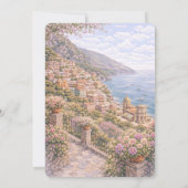 Invitation Positano Italian Themed Bridal Shower (Dos)