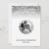 Invitation *~* POSITANO Italie AR20 PHOTO Mariage RSVP (Dos)