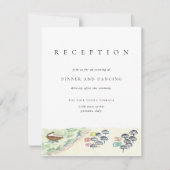 Invitation Positano Italie Voyage Mariage Salle de réception (Devant)