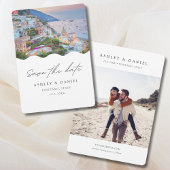 Invitation Positano Mariage Italie Enregistrer la date