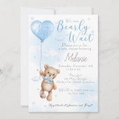 Invitation Possibilité d'attente précoce Baby shower Invitati (Devant)