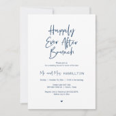 Invitation Post mariage Brunch, Heureux Jamais Après Brunch I (Devant)