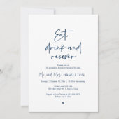 Invitation Post mariage Brunch, Manger, boire et récupérer In (Devant)