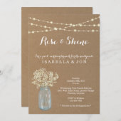 Invitation Post Mariage Brunch Matin après l'invitation (Devant / Derrière)