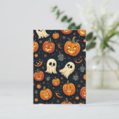 Invitation Poste d'Halloween (Debout devant)