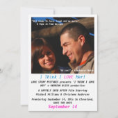 Invitation Poster 2 Enregistrer La Date Annonce (Devant)