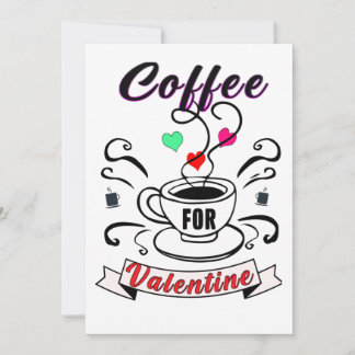 Invitation Poster d'anniversaire de café