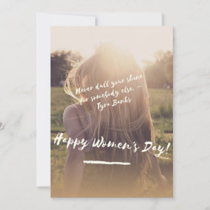 Invitation Poster de la Journée des Femmes