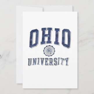 Invitation Poster des Bobcats de l'Université de l'Ohio dans