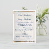 Invitation Poster du scooter vintage Varadero Cuba (Debout devant)