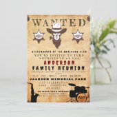 Invitation Poster Recherché Famille Réunion Barbecue Invitati (Debout devant)