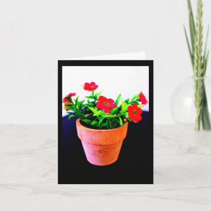 Invitation Pot de fleurs