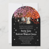 Invitation Pot de fleurs en orchidée au cœur de la soirée de (Devant)