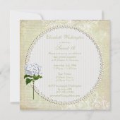 Invitation Pot de maçon chic et bonbon 16 à hortensia (Dos)