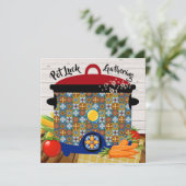 Invitation Pot Luck (Debout devant)