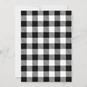 Invitation Pot Mason | Floral Country Rustic Mariage (Dos)