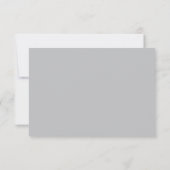Invitation Pot Mason Jardin Violet | Carton d'escorte (Dos)
