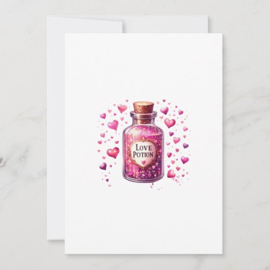 Invitation potion love letter (Devant)