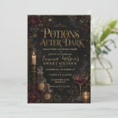 Invitation Potions après la tombée de la nuit pour les seize (Debout devant)