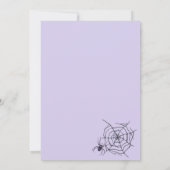 Invitation Potions Citrouille Ghost Witch Casquette Halloween (Dos)