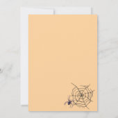 Invitation Potions Citrouille Ghost Witch Casquette Halloween (Dos)