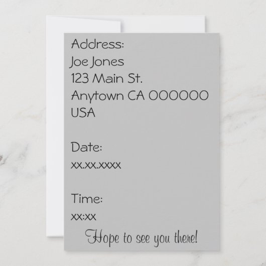 Invitation Potluck (Dos)