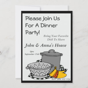 Invitation Pots Dîner