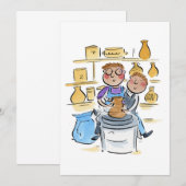 Invitation Pottery (Devant / Derrière)
