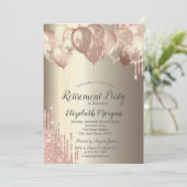 Invitation poubelles Ballons Champagne Retraite (Debout devant)