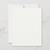 Invitation Poulets Bruns Aquarelle Mariage Rustique (Dos)