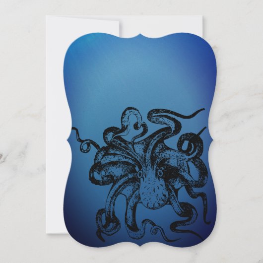 Invitation poulpe  (Devant)