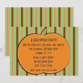 Invitation Poumon et rayures (Devant / Derrière)