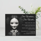 Invitation Poupée de porcelaine Halloween Costume Party Invit (Debout devant)